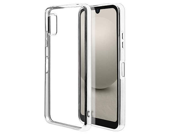 AQUOS wish3 専用ケース ソフトケース TPUメタルフレーム SV