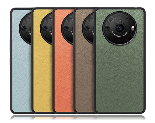 「Luxury-Shell Series」AQUOS R8 Pro用 薄くて軽い 厳選本革仕様 背面型ケース