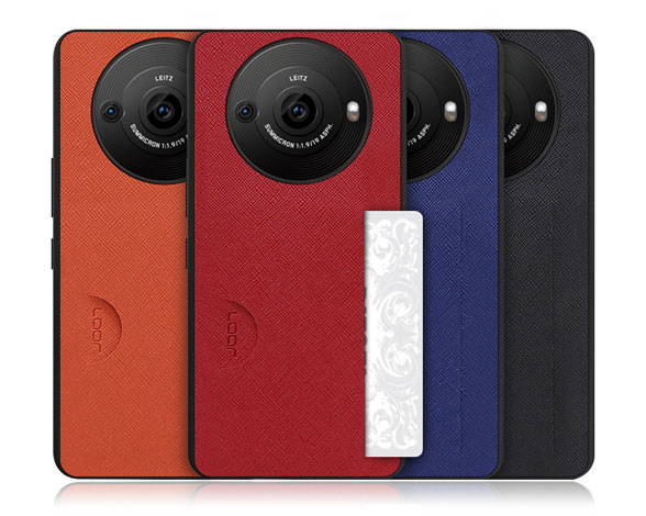 「Casual Pocket Series」AQUOS R8 Pro用 背面ポケット付き サフィアーノレザー風 背面型ケース
