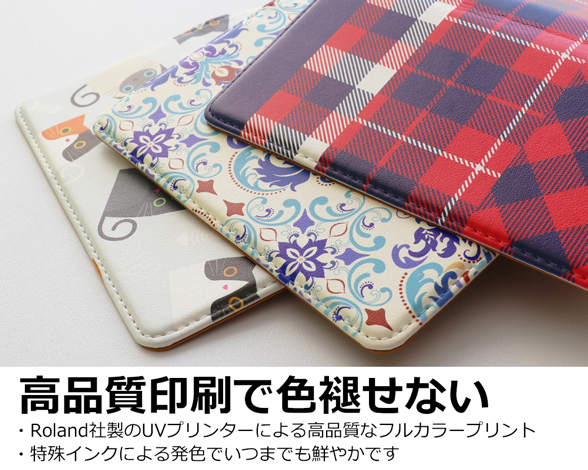 「Selfee Series」AQUOS wish3用 30種類以上の柄から選べる 手帳型スマホケース 3