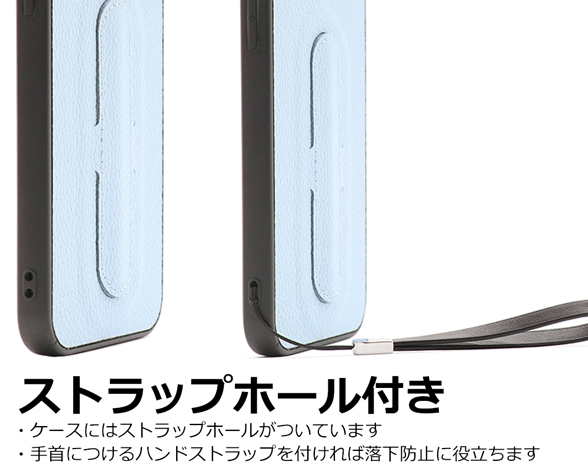 「Hold Stand Series」AQUOS wish3用 可変スタンド付き 厳選本革使用 背面型ケース 5