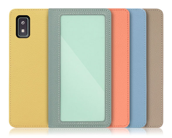 「Index Series」AQUOS wish3用 表紙を自由にカスタマイズ 厳選本革仕様 手帳型ケース