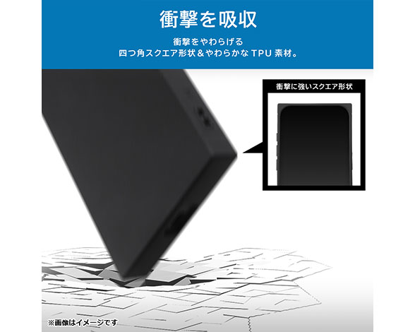 AQUOS sense8 耐衝撃 ｿﾌﾄｹｰｽ KAKU 3