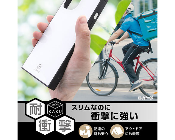 AQUOS sense8 耐衝撃 ﾊｲﾌﾞﾘｯﾄﾞｹｰｽ KAKU 2