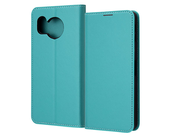 AQUOS sense8 耐衝撃 手帳型ﾚｻﾞｰｹｰｽ ｼﾝﾌﾟﾙ