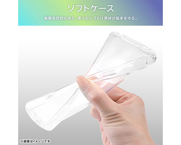 AQUOS sense8 Like standard 耐衝撃 TPUｿﾌﾄｹｰｽ ProCa The clear 4