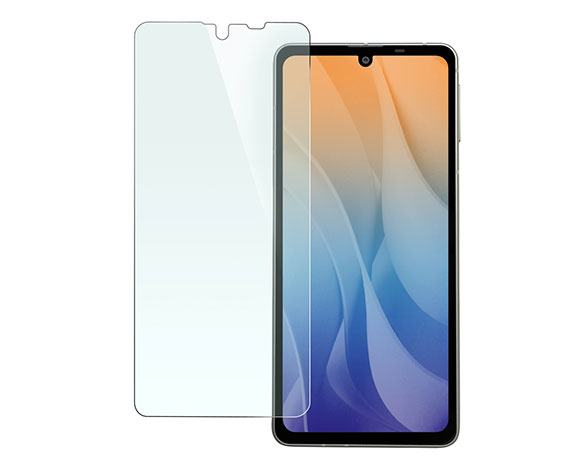 AQUOS sense8/sense7 Like standard ﾌｨﾙﾑ 10H ｶﾞﾗｽｺｰﾄ 耐衝撃 ﾌﾞﾙｰﾗｲﾄｶｯﾄ 光沢