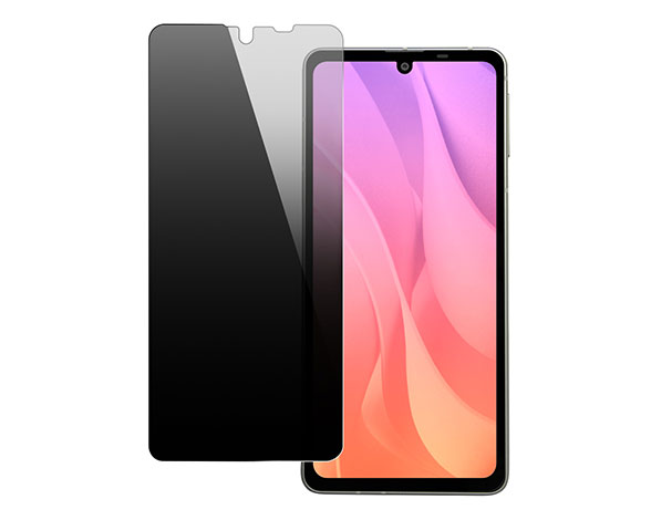 AQUOS sense8/sense7 Like standard ﾌｨﾙﾑ 10H ｶﾞﾗｽｺｰﾄ 耐衝撃 180° 覗き見防止