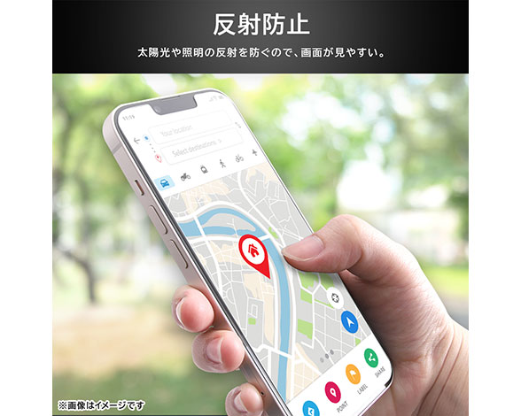 AQUOS sense8/sense7 Like standard ｶﾞﾗｽﾌｨﾙﾑ 10H 反射防止 3