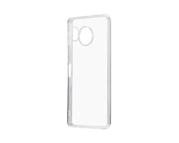 AQUOS sense8 SH-54D/SHG11 ソフトケース 「UTILO Soft」 クリア