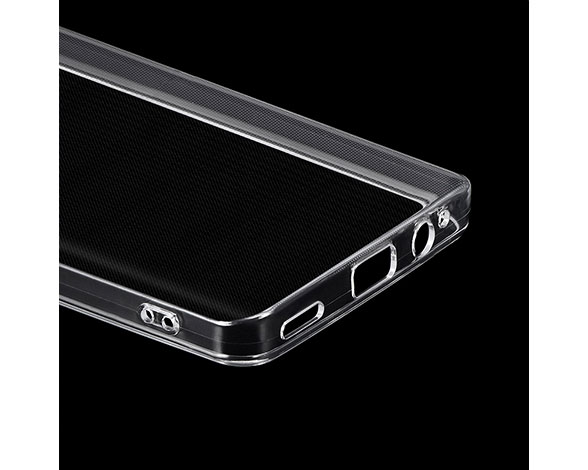 AQUOS sense8 SH-54D/SHG11 ソフトケース 「UTILO Soft」 クリア 3