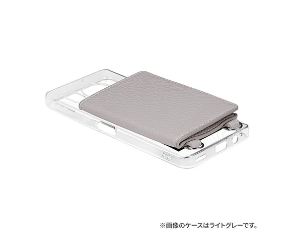 【EC専用】AQUOS sense8 SH-54D/SHG11 カード収納付きレザーケース 「SHOULDER POCKET」 ピンク 2