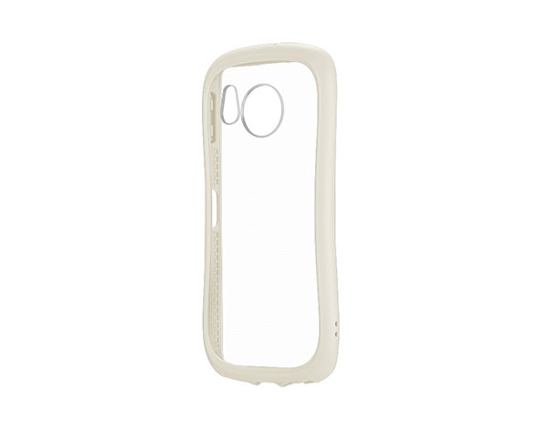 AQUOS sense8 SH-54D/SHG11 耐衝撃ハイブリッドケース 「ViAMO fly」 ミルクホワイト