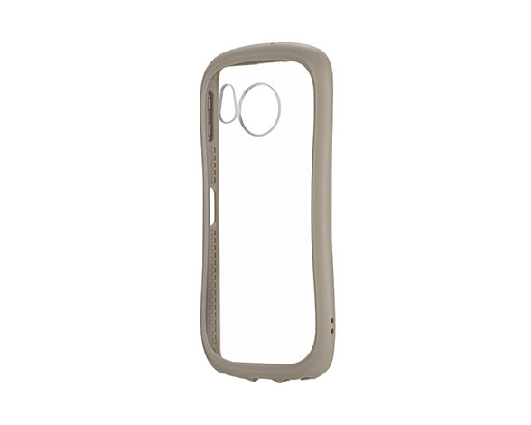 AQUOS sense8 SH-54D/SHG11 耐衝撃ハイブリッドケース 「ViAMO fly」 グレージュ