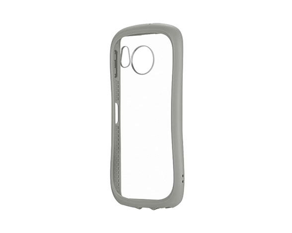 AQUOS sense8 SH-54D/SHG11 耐衝撃ハイブリッドケース 「ViAMO fly」 ライトグレー