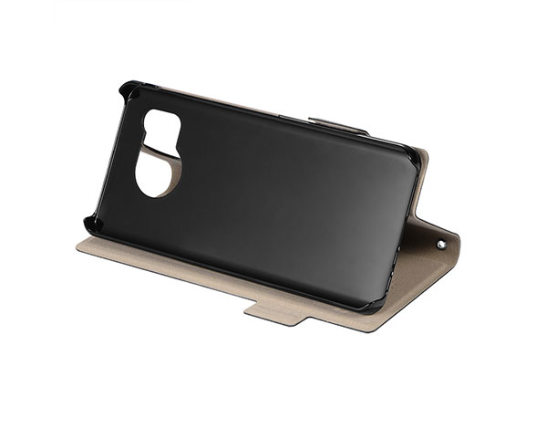 【EC専用】AQUOS sense8 SH-54D/SHG11 薄型・軽量PUレザー手帳ケース 「BOOK SLIM＆LITE」 ダークグレー 3