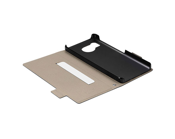 【EC専用】AQUOS sense8 SH-54D/SHG11 薄型・軽量PUレザー手帳ケース 「BOOK SLIM＆LITE」 ダークグレー 4