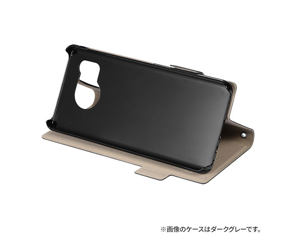 【EC専用】AQUOS sense8 SH-54D/SHG11 薄型・軽量PUレザー手帳ケース 「BOOK SLIM＆LITE」 キャメル 3