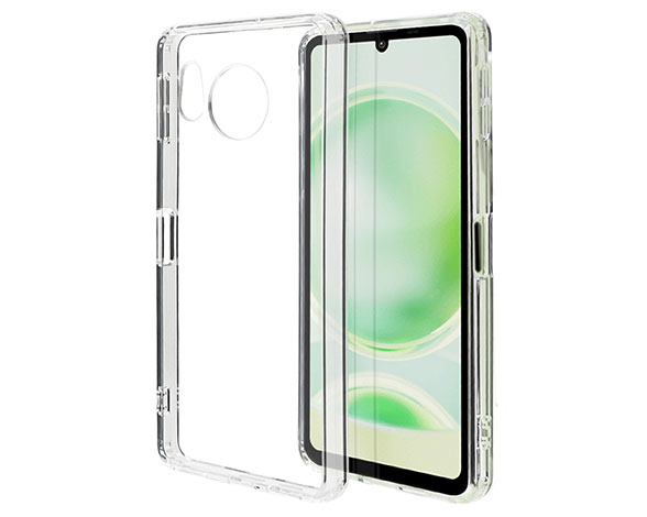 AQUOS sense8 専用ケース ハイブリッド 衝撃吸収ケース ライノ TPU+アクリル CL