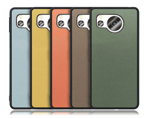 「Luxury-Shell Series」AQUOS sense8用 薄くて軽い 厳選本革仕様 背面型ケース