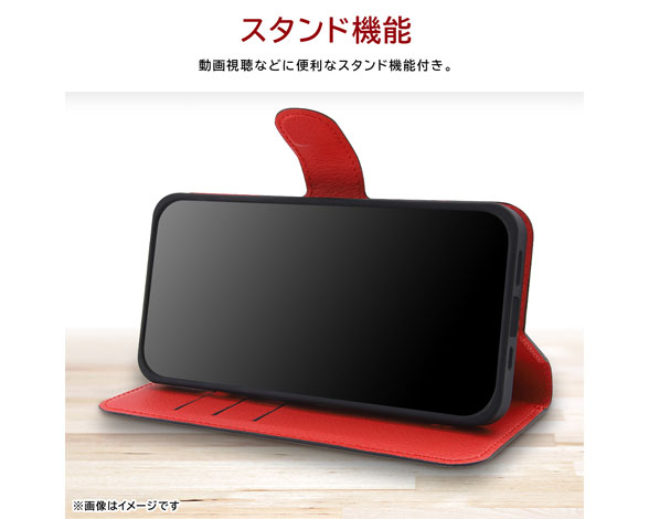 BASIO active2/BASIO active/シンプルスマホ6 Like standard 耐衝撃 手帳型レザーケース シンプル マグネット 5