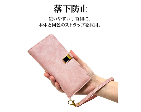 BASIO active/active2 SHG09/SHG12 シンプルスマホ6 シンプルスマホ7専用 ケース VIVIANA手帳 LPK 4