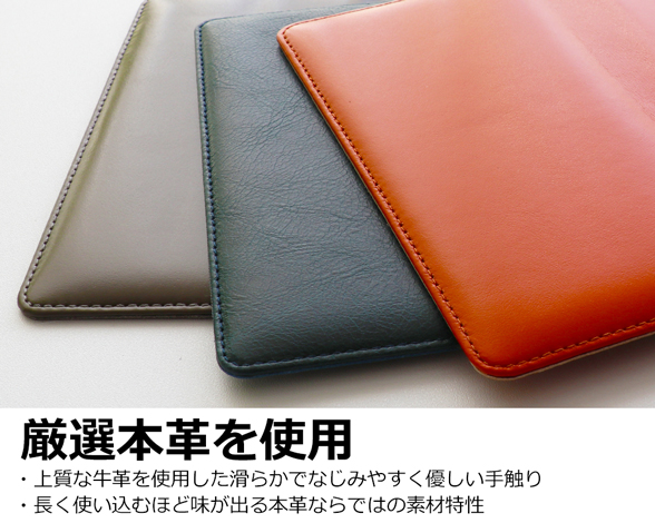 「Simplle Series」シンプルスマホ7/シンプルスマホ6/BASIO active/active2 SHG09/SHG12用 厳選した本革を使用 高品質 手帳型スマホケース 3
