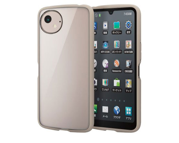 AQUOS wish4 TOUGH SLIM LITE ﾌﾚｰﾑｶﾗｰ ｽﾄﾗｯﾌﾟﾎｰﾙｼｰﾄ付