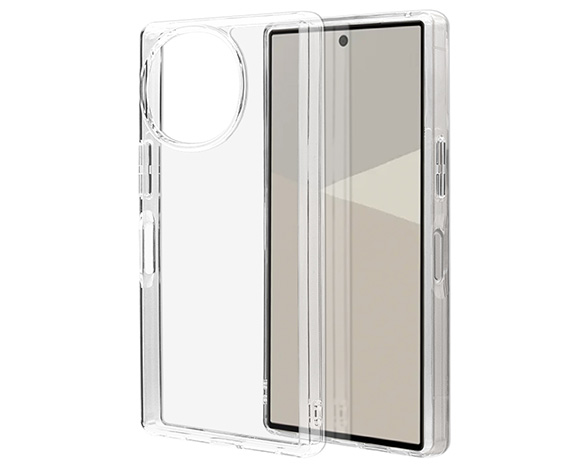 AQUOS R10/R9 専用ケース ハイブリッド RHINOX TPU+アクリル クリア