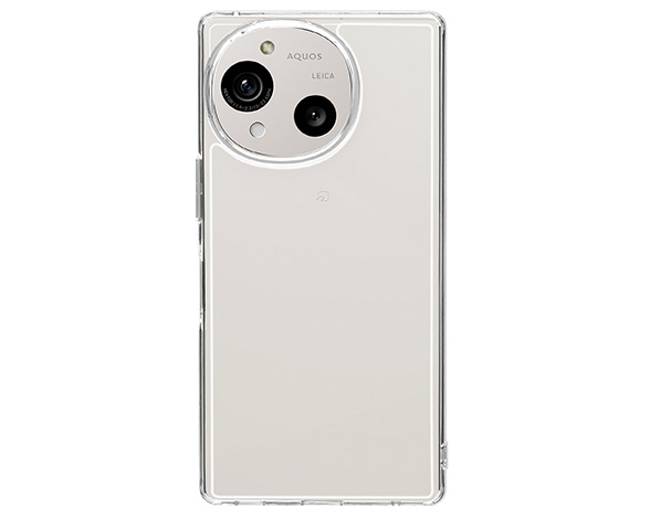 AQUOS R10/R9 専用ケース ハイブリッド RHINOX TPU+アクリル クリア 2
