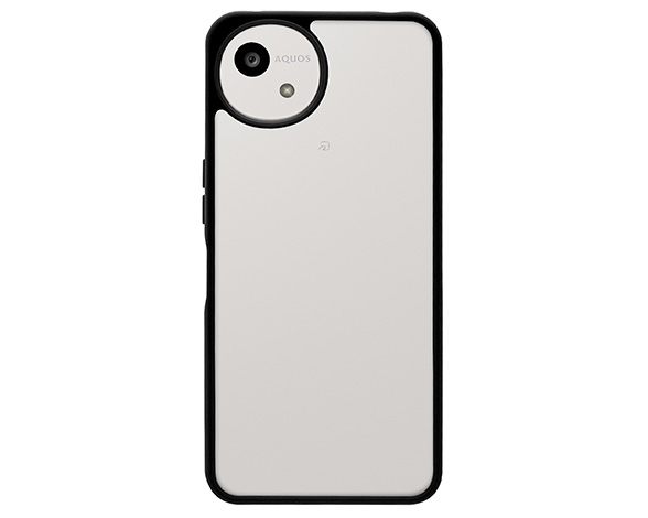 AQUOS wish5 専用ケース FLEXGUARD TPU×PC ブラック 2