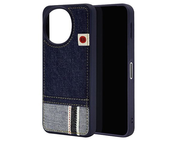 AQUOS sense10/sense9 専用ケース デニム BLUE SAKURA RIGID