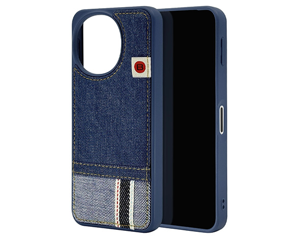 AQUOS sense10/sense9 専用ケース デニム BLUE SAKURA FADE