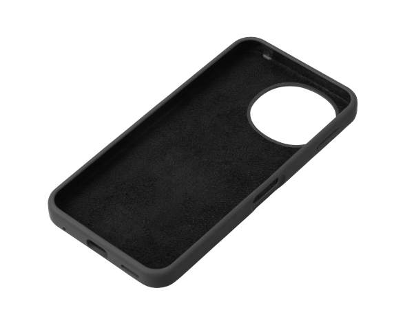 [シャープ純正] シリコンケース/フルブラック 3