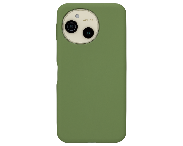 [シャープ純正] シリコンケース/カーキグリーン 1