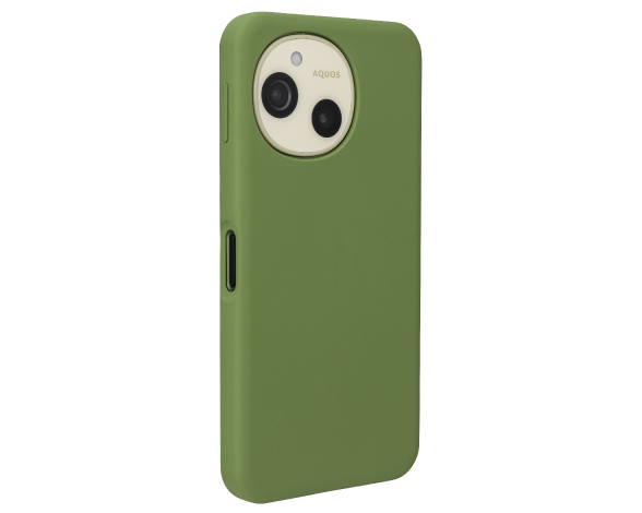 [シャープ純正] シリコンケース/カーキグリーン 2