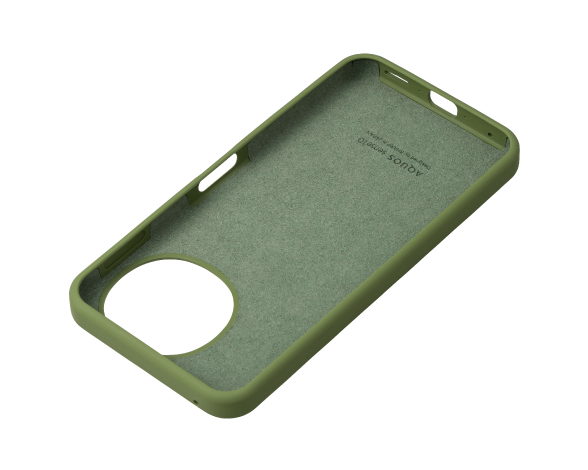 [シャープ純正] シリコンケース/カーキグリーン 4
