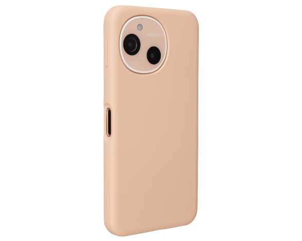 [シャープ純正] シリコンケース/ペールピンク 2