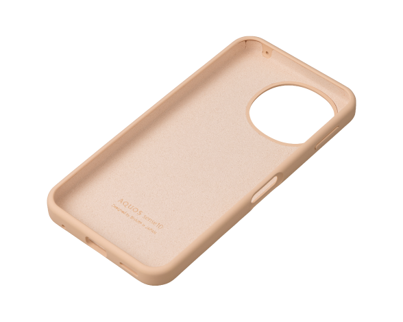 [シャープ純正] シリコンケース/ペールピンク 3