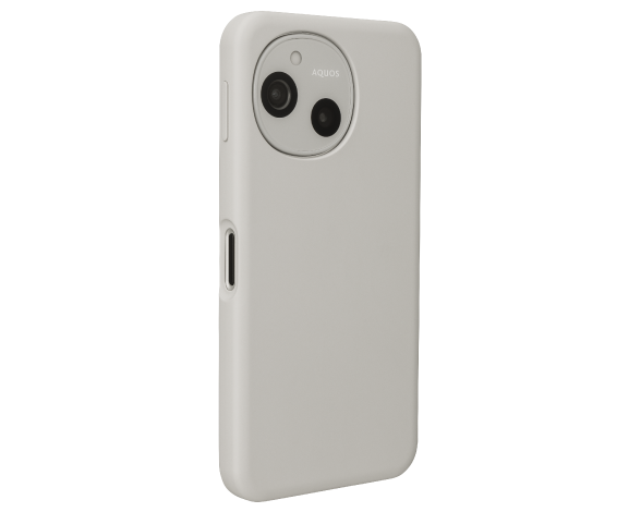 [シャープ純正] シリコンケース/ライトシルバー 2