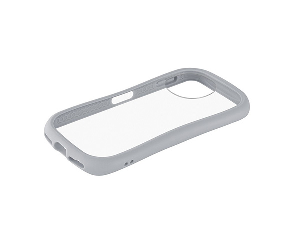 AQUOS sense10/sense9 耐衝撃ハイブリッドケース 「ViAMO fly」 ライトグレー 3