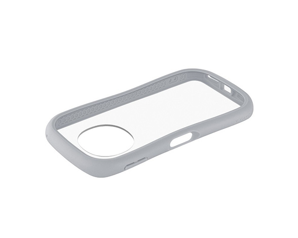 AQUOS sense10/sense9 耐衝撃ハイブリッドケース 「ViAMO fly」 ライトグレー 4