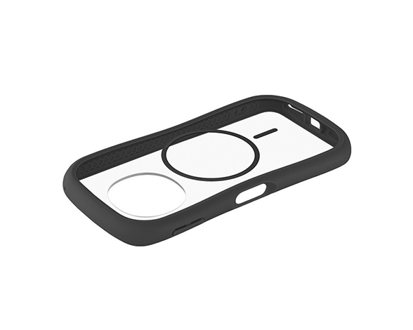 AQUOS sense10/sense9 耐傷・耐衝撃ハイブリッドケース 「ViAMO mag」 ダークグレー 4