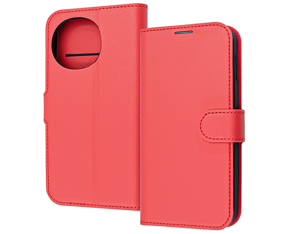 AQUOS sense10 / AQUOS sense9 耐衝撃 マグネットベルト シンプル 手帳型レザーケース