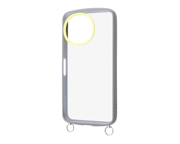 AQUOS sense10 / AQUOS sense9 Puffull 耐衝撃 バンパー ストラップ金具付き ハイブリッドケース