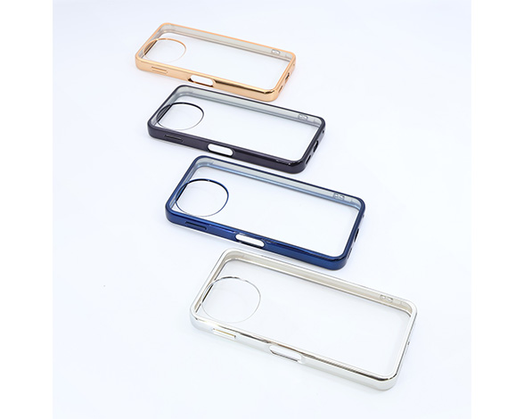 AQUOS sense10 / AQUOS sense9 衝撃吸収 バンパー メタリック ハイブリッドケース 2