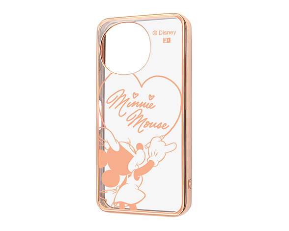 AQUOS sense10 / AQUOS sense9 ディズニー / 衝撃吸収 バンパー メタリック ハイブリッドケース