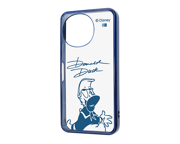 AQUOS sense10 / AQUOS sense9 ディズニー / 衝撃吸収 バンパー メタリック ハイブリッドケース