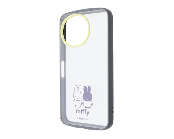 AQUOS sense10 / AQUOS sense9 ミッフィー / Puffull 衝撃吸収 バンパー ハイブリッドケース