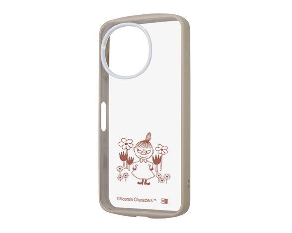 AQUOS sense10 / AQUOS sense9 ムーミン / Puffull 衝撃吸収 バンパー ハイブリッドケース